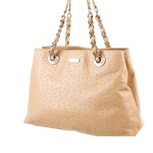 EUC Kate Spade ostrich handbag $528